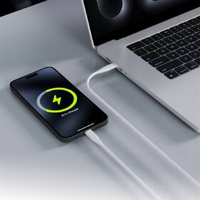 Kabel Allity AUC-02, 60W, USB-C/USB-C, 1m bílý

 obrázek produktu 3 z 5