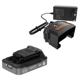 Vrtací šroubovák Black-Decker BLD683D1XK-QW (s baterií) 
