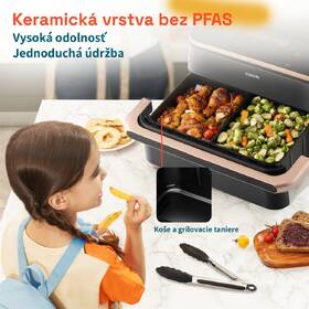 Fritéza horkovzdušná COSORI TF101S Dual Blaze TwinFry 10 l černá

 obrázek produktu 12 z 26