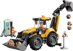 Stavebnice LEGO® City 60480 Žlutý nakladač s rypadlem 

 obrázek produktu 1 z 8