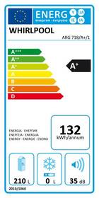 Chladnička Whirlpool ARG 718/A+/1 

 obrázek produktu 1 z 4