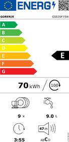 Myčka nádobí Gorenje GS520E15W bílá

 obrázek produktu 1 z 6