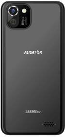 Mobilní telefon Aligator S5550 Duo černá barva
