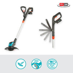 Vyžínač Gardena 14700-20 (s baterií) 

 obrázek produktu 7 z 8