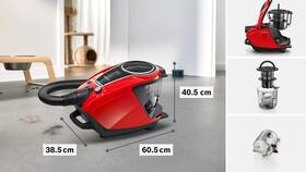 Podlahový vysavač Bosch BGS7PET1 červený

 obrázek produktu 9 z 10