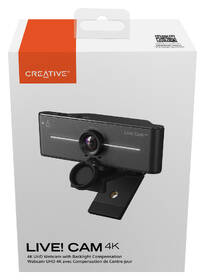 Webkamera Creative Live! Cam 4K černá

 obrázek produktu 7 z 19