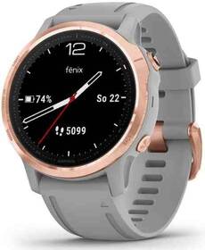 Chytré hodinky Garmin fenix6S PRO Sapphire (MAP/Music) - rosegold/šedé 

 obrázek produktu 1 z 4