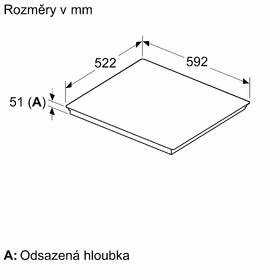 Indukční varná deska Bosch PVS631HB1E DirectSelect+ černá barva
