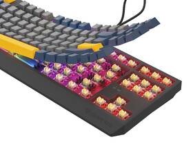 Klávesnice Genesis THOR 230, TKL, RGB, Outemu Panda, US layout, šedo-modrá, černá 

 obrázek produktu 9 z 9
