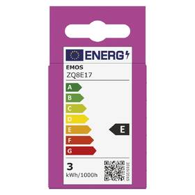 Žárovka LED EMOS bodová, 3W, 345lm, GU10, teplá bílá 

 obrázek produktu 4 z 15