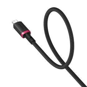 Kabel Baseus Dura USB/Lightning, 2.4A, 1m černý/červený

 obrázek produktu 2 z 16