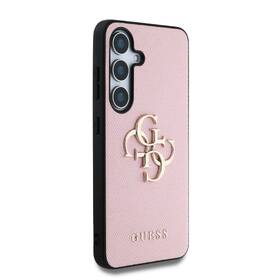 Kryt na mobil Guess PU Grained 4G Metal Logo na Samsung Galaxy S25 růžový

 obrázek produktu 1 z 6