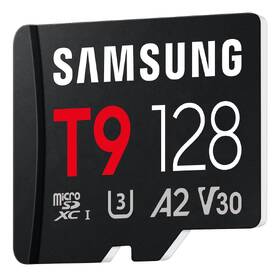 Paměťová karta Samsung T9 MicroSDXC 128GB UHS-I U3 (200R/130W) černá

 obrázek produktu 1 z 4