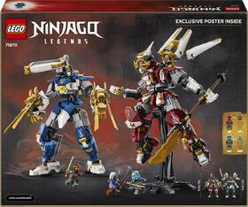 Stavebnice LEGO® NINJAGO® 71870 Dvojice titánských robotů 

 obrázek produktu 4 z 8
