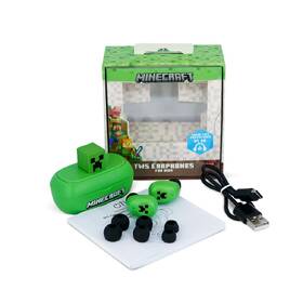 Sluchátka OTL Technologies Minecraft 3D TWS zelená

 obrázek produktu 7 z 9