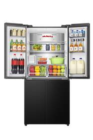 Americká lednice Hisense RQ5P470SYFD černá barva
