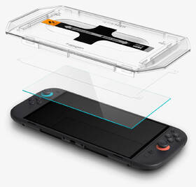 Tvrzené sklo Spigen Glass tR EZ Fit 2 Pack - Nintendo Switch 2 průhledné

 obrázek produktu 2 z 11