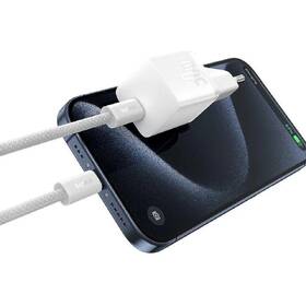 Nabíječka do sítě Baseus GaN5 30W USB-C 100W, USB-C kabel 1 m bílá

 obrázek produktu 2 z 3