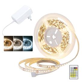 LED pásek Solight 3CCT, 5m, sada s 12V adaptérem, IP20 černý

 obrázek produktu 1 z 6