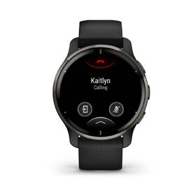 Chytré hodinky Garmin Venu 2 Plus - Slate/Black Silicone Band 

 obrázek produktu 1 z 6