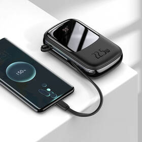 Powerbanka Baseus 20000mAh 22,5W s USB-C kabelem černá

 obrázek produktu 7 z 9
