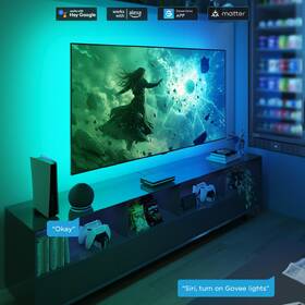 LED pásek Govee AI Sync Box 2, Smart TV RGBICW, podsvětlení 55-65" černý

 obrázek produktu 7 z 8