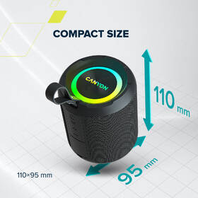 Přenosný reproduktor Canyon OnMove 11 černý

 obrázek produktu 11 z 11