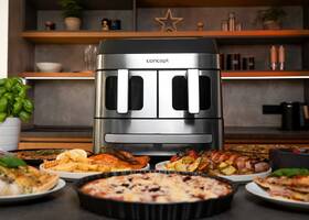Fritéza horkovzdušná Concept FR9000 PIZZA TRIO 18,5 l černá/nerez

 obrázek produktu 17 z 32