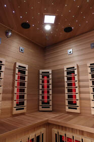 Infrasauna Belatrix Cedr Superior 3/4 RegenaRay 

 obrázek produktu 1 z 10