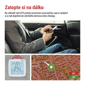Termostat EMOS GoSmart, pokojový, programovatelný, bezdrátový, WiFi bílý

 obrázek produktu 13 z 16