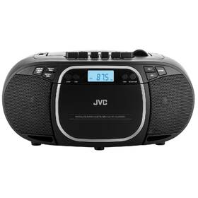 Radiomagnetofon s CD JVC RC-E451B černá barva
