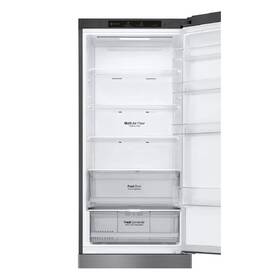 Chladnička s mrazničkou LG GBP62PZNBC stříbrná barva
