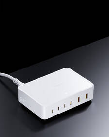 Nabíječka do sítě Voltme Revo 240 PD3.1 4xUSB-C, 2xUSB-A  240W bílá barva
