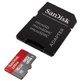 Paměťová karta SANDISK 16GB UHS-I U1 (48MB/s) + adapter 

 obrázek produktu 3 z 3