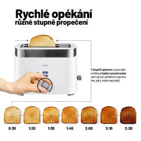 Topinkovač Lauben Toaster T17WS 

 obrázek produktu 1 z 4