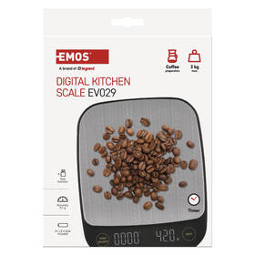Kuchyňská váha EMOS EV029 BLK černá

 obrázek produktu 4 z 7