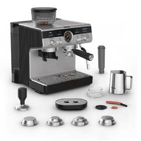 Pákový kávovar Krups XP801T10 Precision nerez
