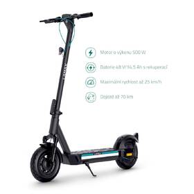 Elektrická koloběžka LAMAX eGlider SC40 černá/tyrkysová

 obrázek produktu 3 z 10