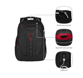 Batoh na notebook Wenger Pegasus Deluxe 16" černý

 obrázek produktu 9 z 11