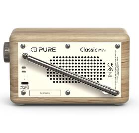 Radiopřijímač s DAB+ Pure Clasicc Mini bílý/hnědý

 obrázek produktu 5 z 9