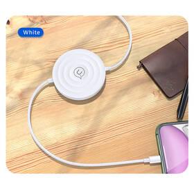 Bezdrátová nabíječka USAMS CC096 + Lightning kabel bílá

 obrázek produktu 5 z 6