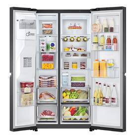 Americká lednice LG GSJV91MCAE 
