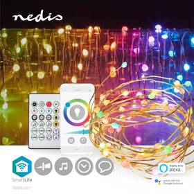 Vánoční osvětlení Nedis SmartLife RGB řetěz, Wi-Fi, 5m 

 obrázek produktu 17 z 18