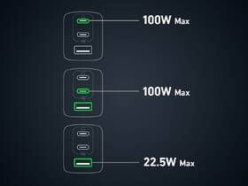 Nabíječka do sítě Anker 737 GaN III 1x USB, 2x USB-C, 120W Charger černá

 obrázek produktu 5 z 8