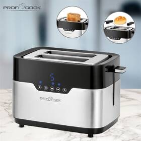 Topinkovač Profi Cook TA 1170 černý/nerez

 obrázek produktu 5 z 9