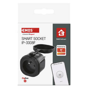 Chytrá zásuvka EMOS GoSmart IP44, IP-3008F, ZigBee 

 obrázek produktu 10 z 13