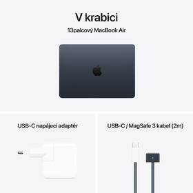 Notebook Apple 13" M4 10× GPU, 16GB, 512GB - temně inkoustový CZ 

 obrázek produktu 10 z 10