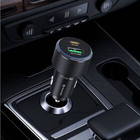 Adaptér do auta Swissten USB-C PD + USB-A, 38W černý

 obrázek produktu 1 z 2