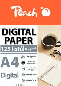 Papíry do tiskárny Peach Digital A4 160g - 125 listů 

 obrázek produktu 2 z 2
