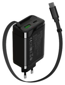 Nabíječka do sítě Canyon OnCharge 65RC Black, USB-C, 65W PD, QC, EU černý

 obrázek produktu 1 z 7